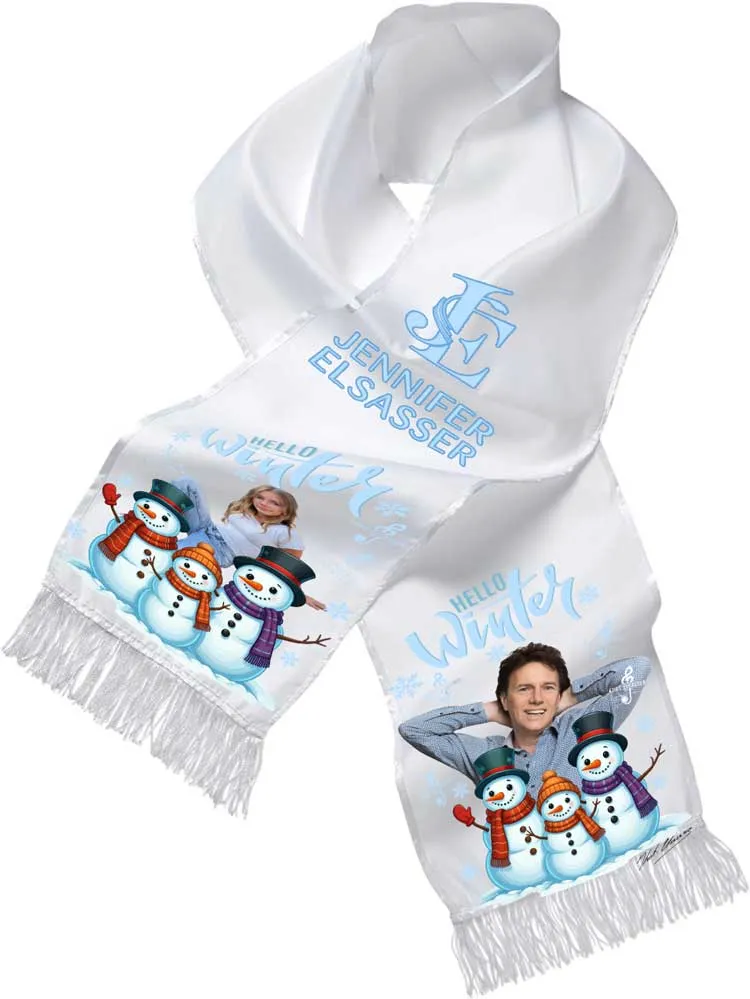 Fan-Schal von Jennifer & Kurt Elsasser – Winteredition